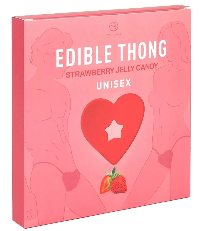 String Comestible FRAISE CHAMPAGNE 36g