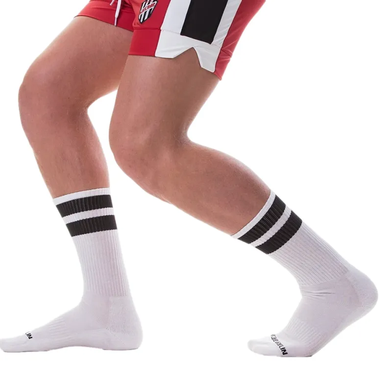 Chaussettes GYM SOCKS Blanc-Noir