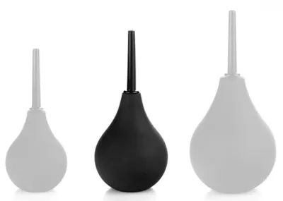 Poire de lavement BULB DOUCHE 160 ml Noire