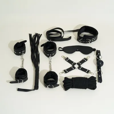 Coffret de bondage Secret Pleasure - 28 x 23 x 9 cm Noir