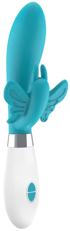 Vibro Rabbit ALEXIOS 21cm Bleu