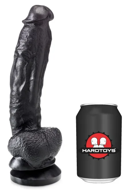 Dildo DP1006V 19 x 4.5 cm Noir