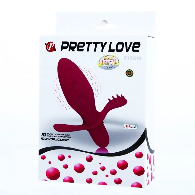 Vibrateur Double Stimulation Flirtation Fitch - Pretty Love