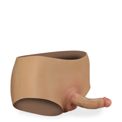 Culotte faux pénis courbé en silicone 14,0cm Rufus