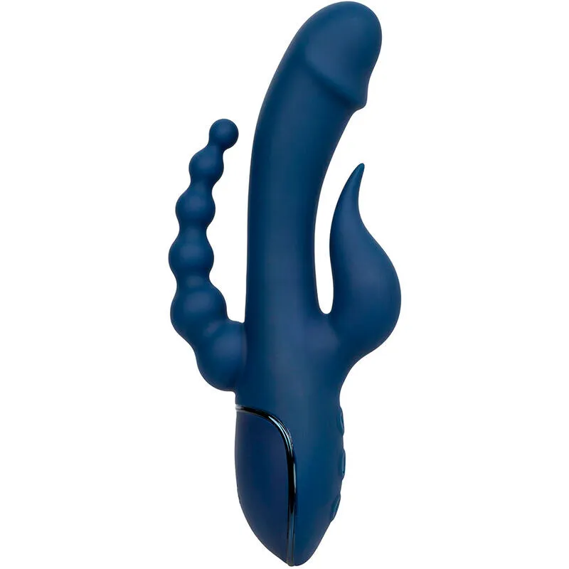Vibromasseur Triple Orgasme III Bleu - CalExotics