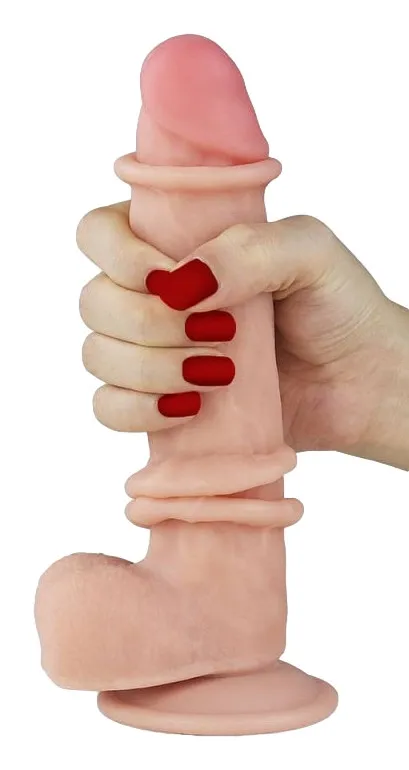 Gode réaliste SLIDING SKIN 16 x 4 cm