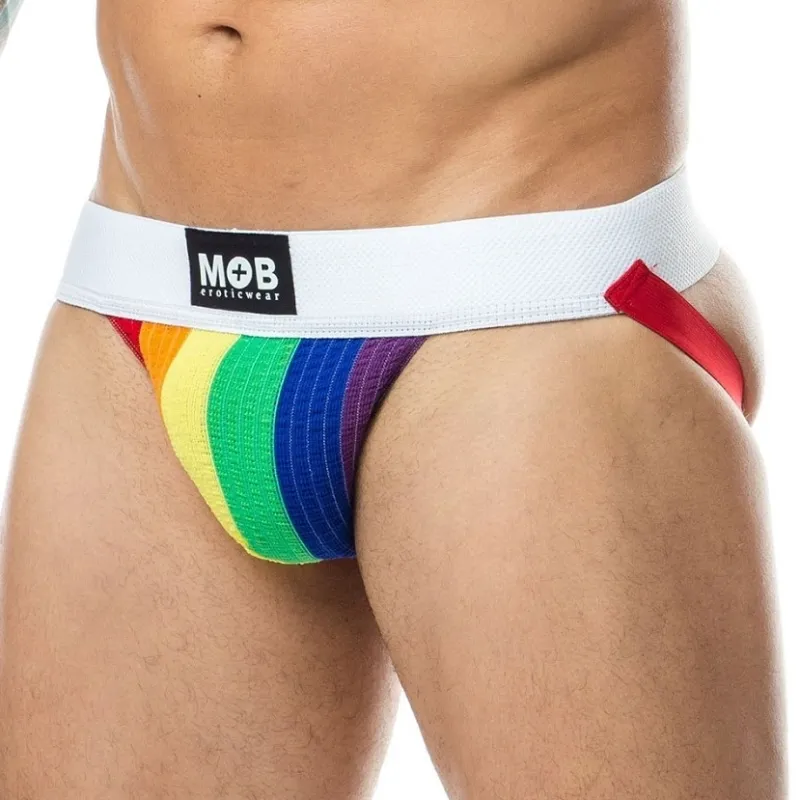 MOB Eroticwear Jockstrap MOB Classic Rainbow