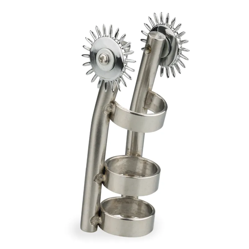 Double roulette de Wartenberg avec bagues