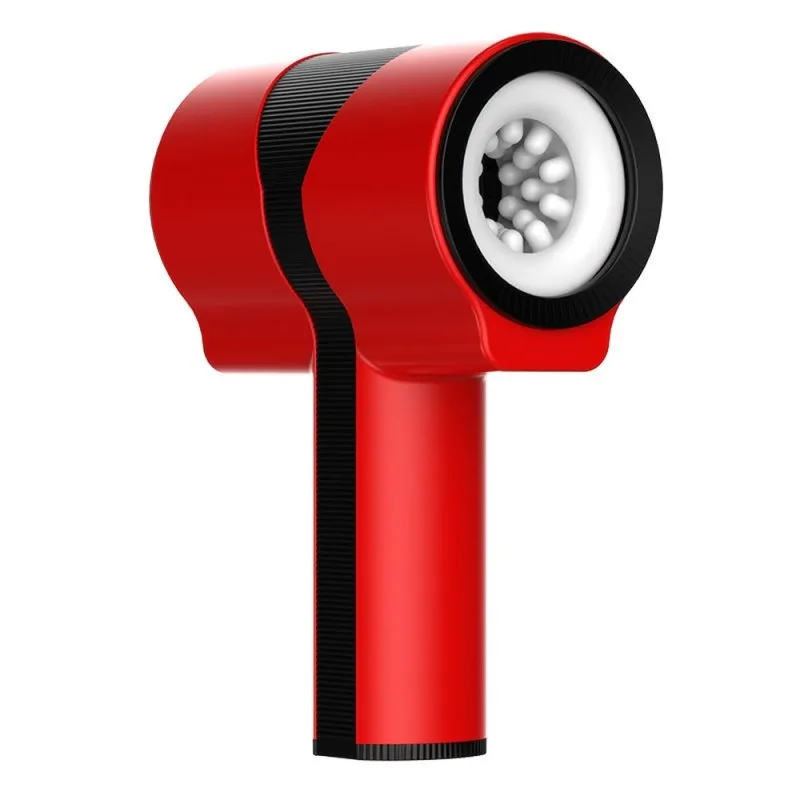 Masturbateur automatique TELES COOP Va-et-Vient et Rotation Rouge
