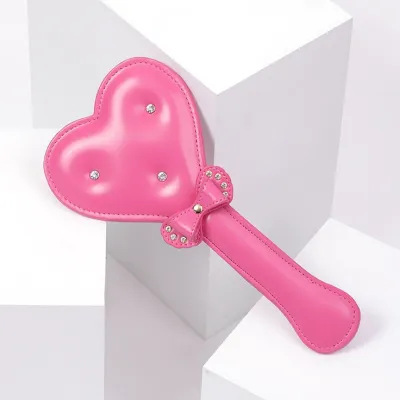 Paddle BOW HEART 30cm Rose