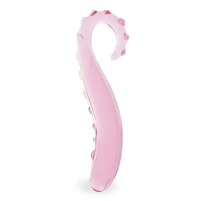 Gode godemichet en verre Pieuvre gode vaginal ou anal homme ou femme - Rose