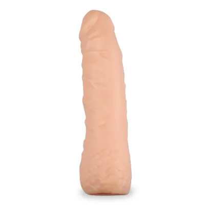 Gaine pénis veinée silicone