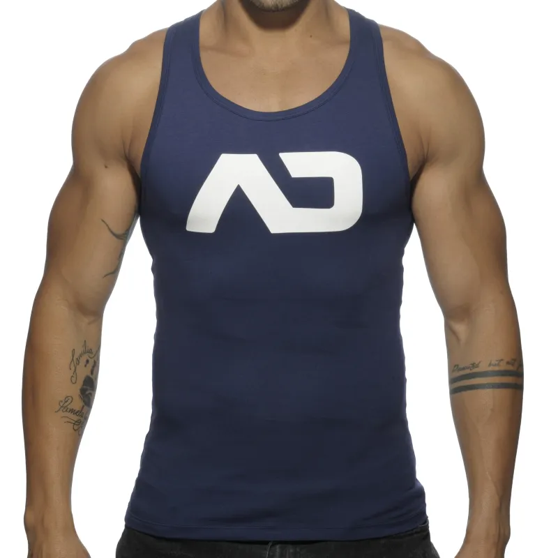 Addicted Débardeur BASIC Bleu Marine