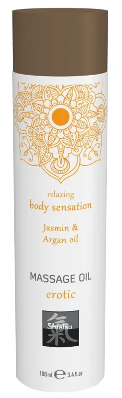 Huile de massage Erotic JASMIN & ARGAN 100mL