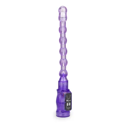 Vibromasseur plug anal flexible