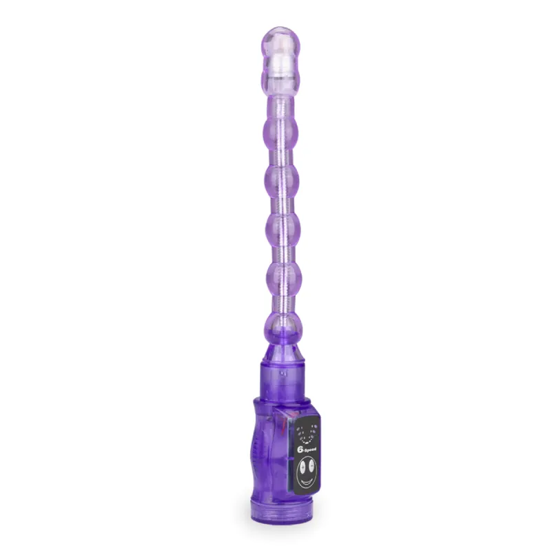Vibromasseur plug anal flexible