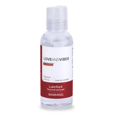 Lubrifiant LOVE AND VIBES chauffant 60ml
