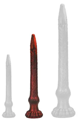 Gode HEELIX M 38 x 5.5 cm Rouge