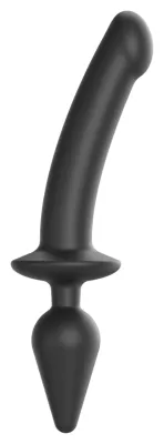 Plug Dildo SWITCH Strap-On-Me L 16 x 3.4cm Noir