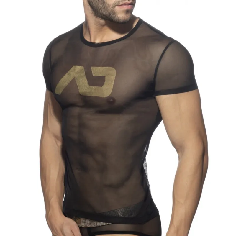 Addicted T-shirt AD NET Noir