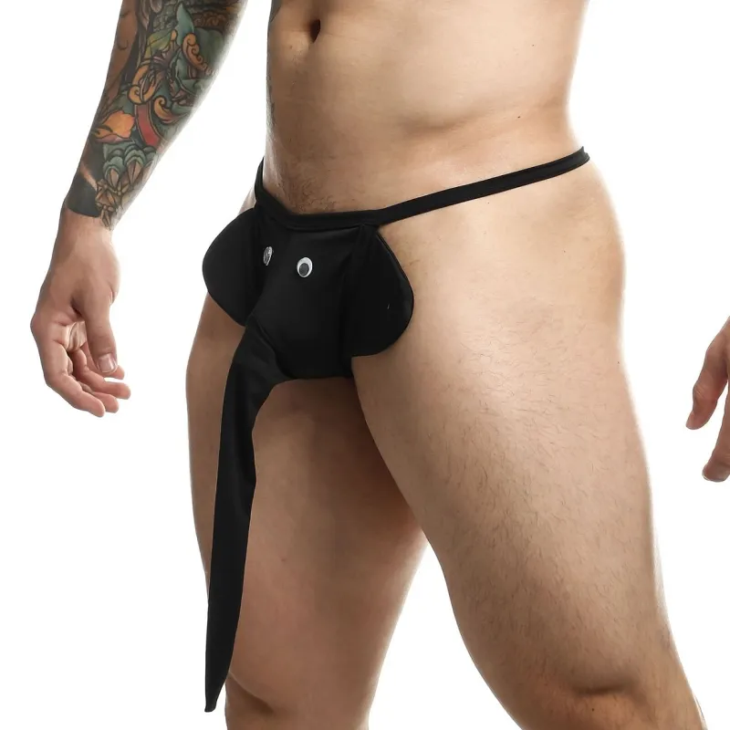 String Trompe ELEPHANT Noir