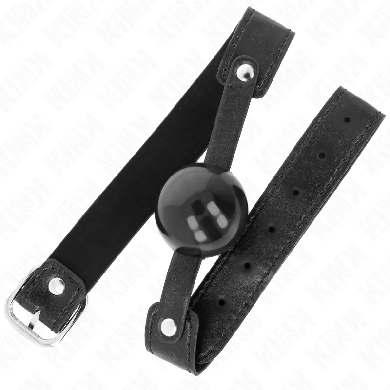 Gag ball TPE souple 4 cm modèle 2 65x2,5 cm - Kink