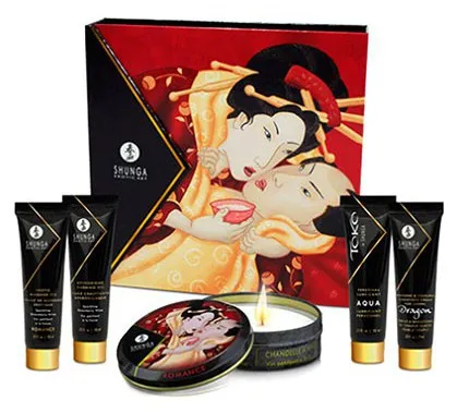 Coffret Ensemble Secret de Geisha - Vin Pétillant à la Fraise