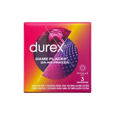 Préservatifs texturés Dame Plaisir boîte de 3 - Durex
