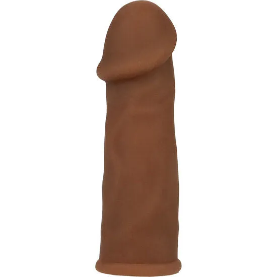 Gaine Pénienne Manchon Pénis Marron - CalExotics