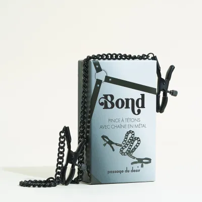 Pinces à tétons Bond - chaîne 36 cm
