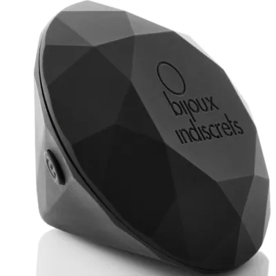 Vibromasseur diamant Twenty One noir mat - Bijoux Indiscrets