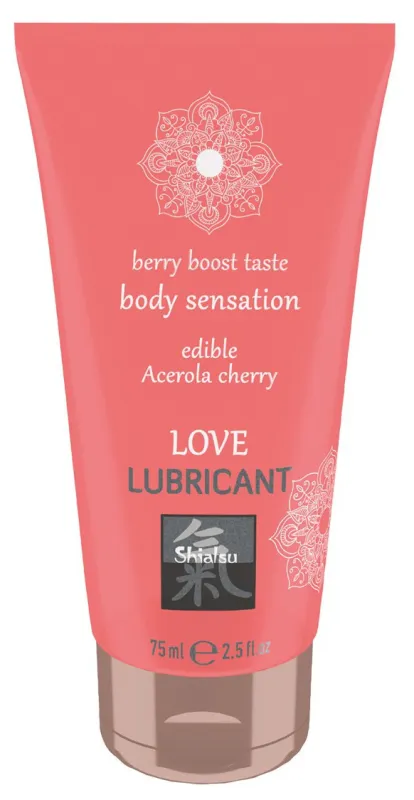 Lubrifiant comestible ACEROLA & CERISE 75mL