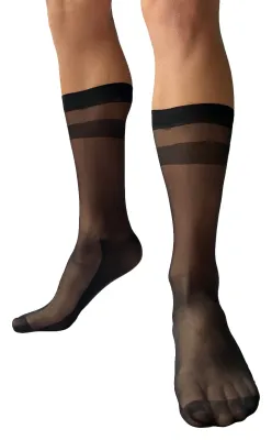 Chaussettes Lycra MILAN Noires