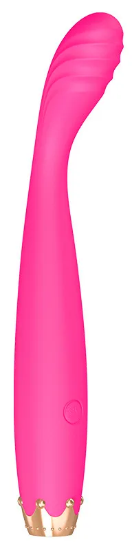 Vibro Point G CROWNIE 14 x 2cm Rose