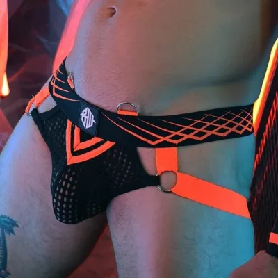 Breedwell Jockstrap REVOLUTION Breedwell Orange neon