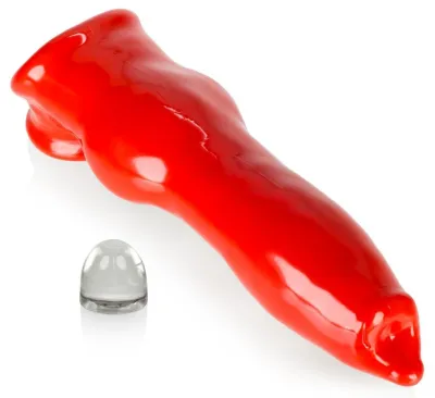 Gaine de sexe FIDO COCK SHEATH 20 x 6cm Rouge