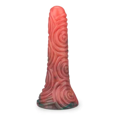 Gode godemichet ventouse Spiral gode vaginal ou anal homme ou femme - Fuchsia