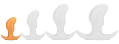 Plug en silicone PODS 9 x 3.5cm Orange