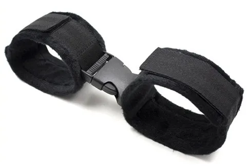 Menottes de chevilles BUCKLE Noir
