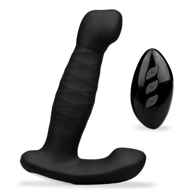 Vibromasseur anal Stimulateur prostate et périnée vibrant Bellows - Noir
