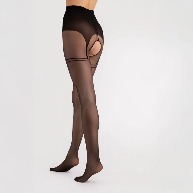 Collants ouverts Delight - Taille 2