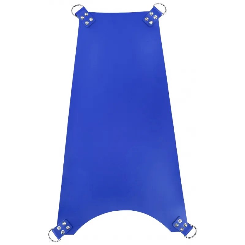 Sling en cuir 4 Points Ajusté Bleu