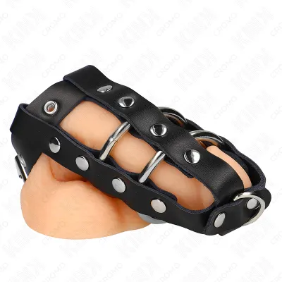 Cage à Pénis Réglable avec Serrure - KINK