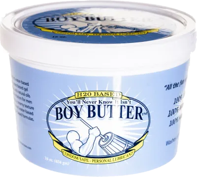 Crème lubrifiante BOY BUTTER H2O 480mL