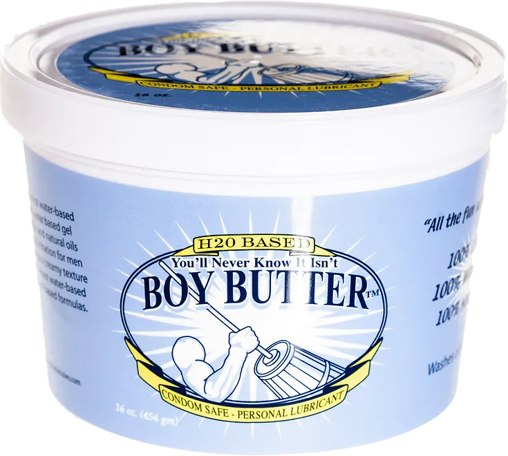 Crème lubrifiante BOY BUTTER H2O 480mL