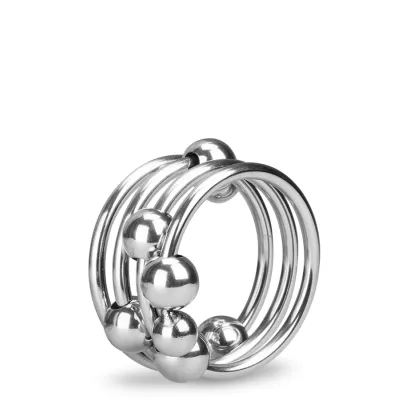 Anneau ring anneau métal 8 boules Altar