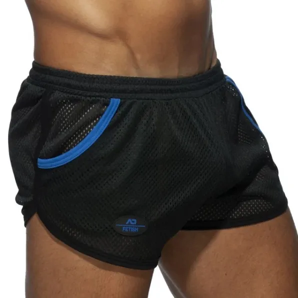 Short POCKET ROCKY Noir-Bleu