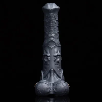 Gode Monster Silicone SKULHORSE 25 x 6.5cm