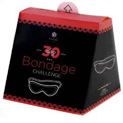 Jeu de défis 30 jours couple Bondage Soft - Secret Play