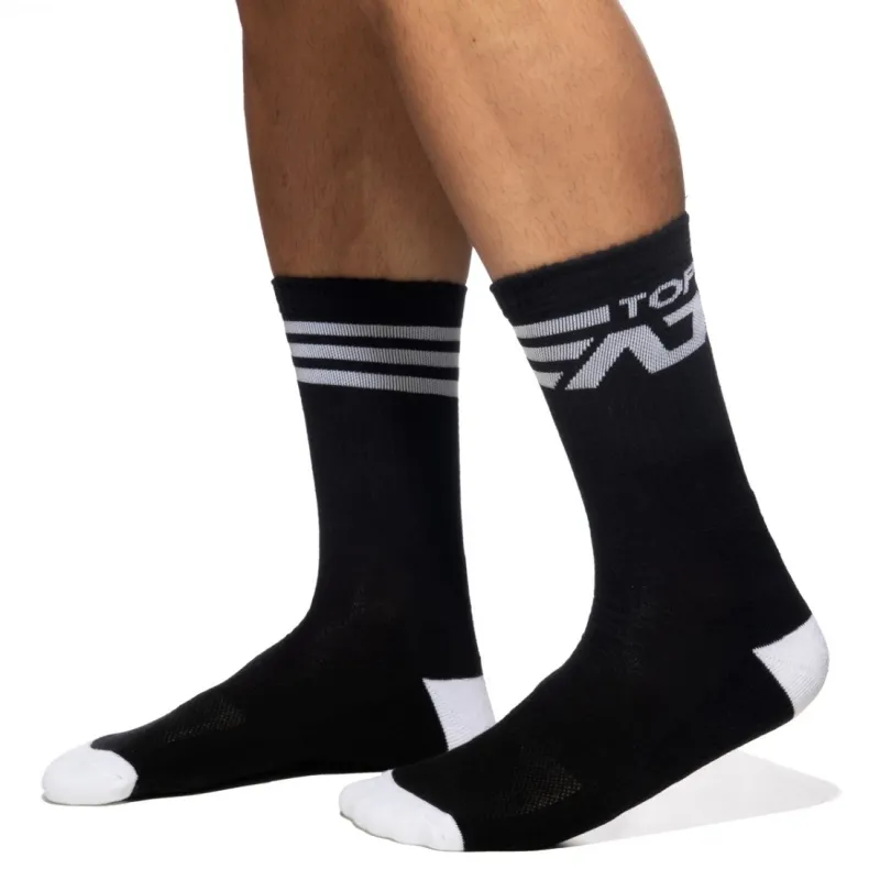 Chaussettes AD TOP Noir-Blanc